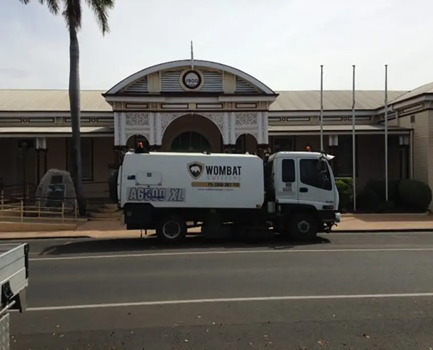 Contract road sweeping in Brisbane