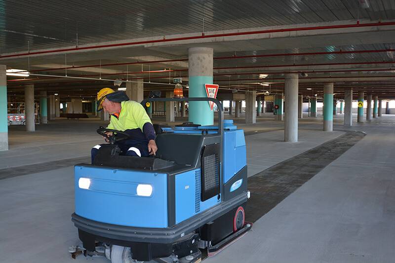 19 Large Scale Carpark Cleaning - Contract Cleaners