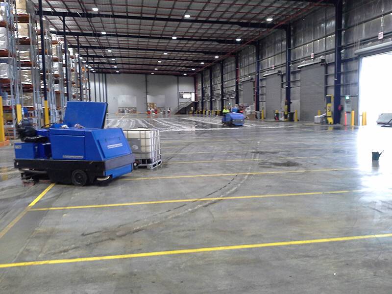 46 Commercial Factory Cleaning Wombat Sweepers, Logan