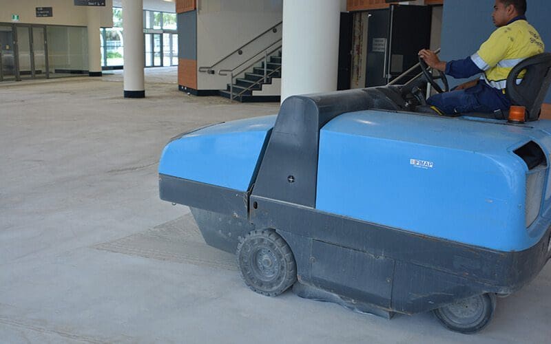 Sweeper Machine Contractors - Commercial Sweeping Services
