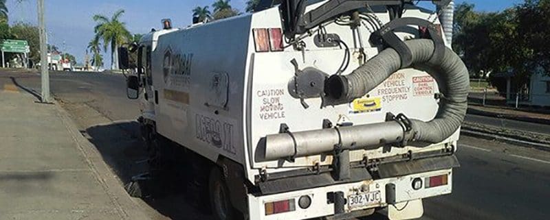 Sweeping in charters towers north Queensland - Road Sweeping Services