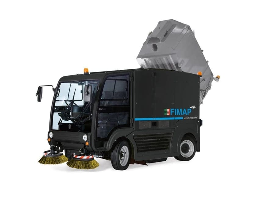 Fimap 4 Street Sweeper - Fimap Cleaning Machines